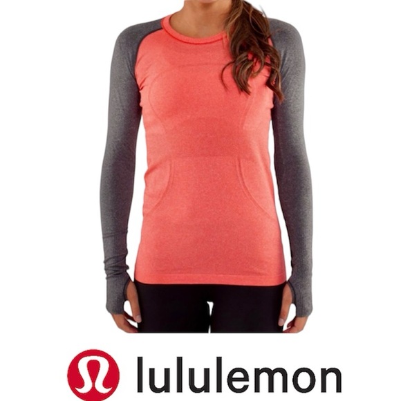 Lululemon Swiftly Tech Long Sleeved Tee
Love Red Deep Coal Raglan Size 8 - Picture 1 of 16